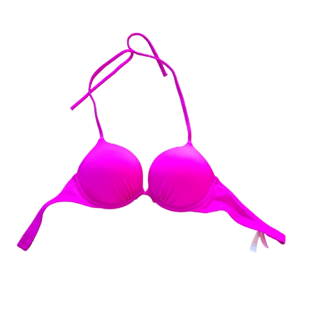 NWOT Victoria's Secret The Bombshell Halter Bikini Top, 32B
